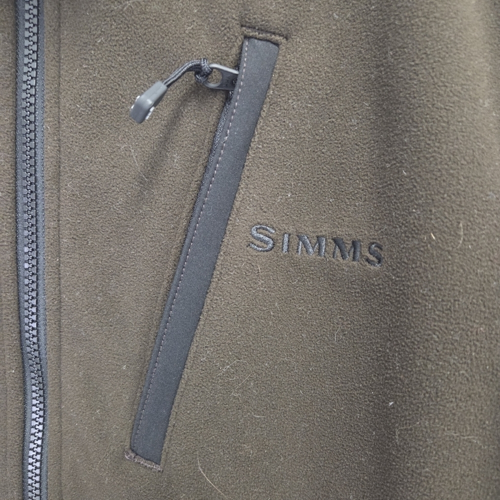Simms Windstopper Mens Brown Fleece Jacket Size Small - Picture 3 of 7